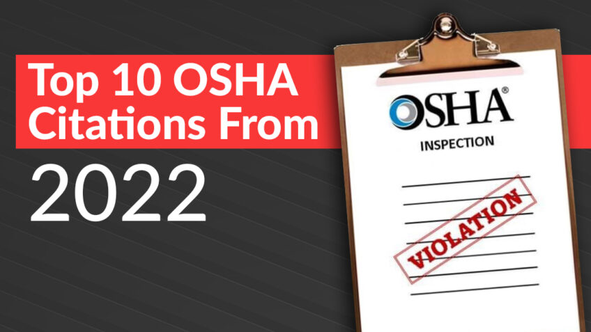 Top 10 OSHA Citations from 2022 | Colony West